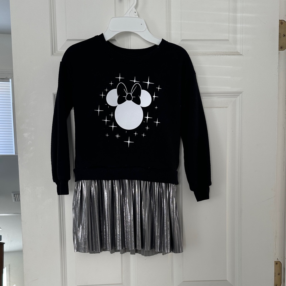 Disney Black and Silver Minnie Mouse Dress